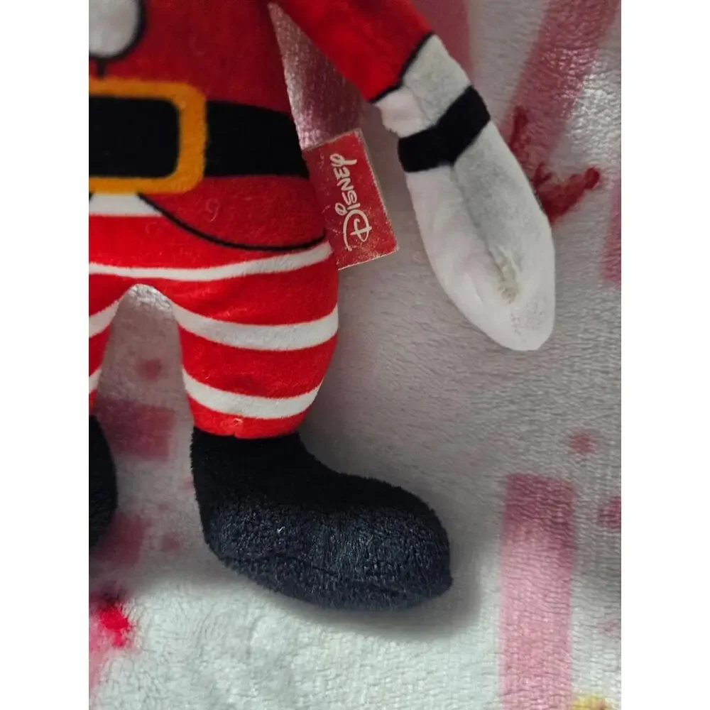 Disney Fetch For Pets Goofy Plush Squeaky Toy Christmas Santa Suit 9